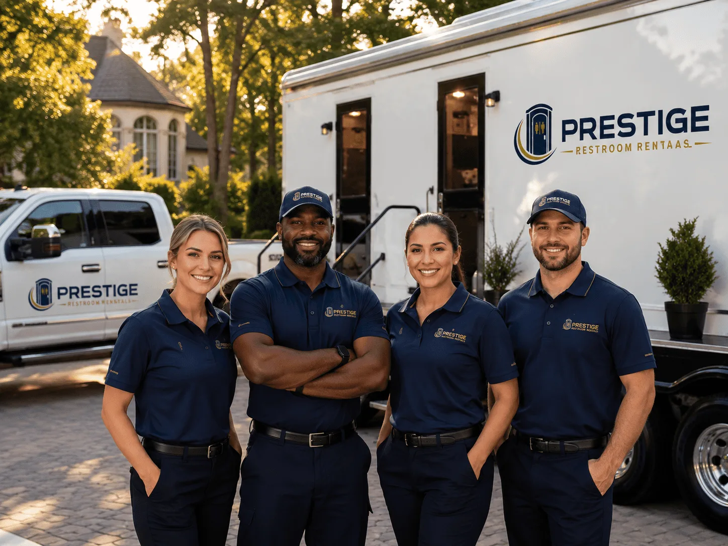 Trusted Luxury Portable Restrooms company in Pollok, TX
